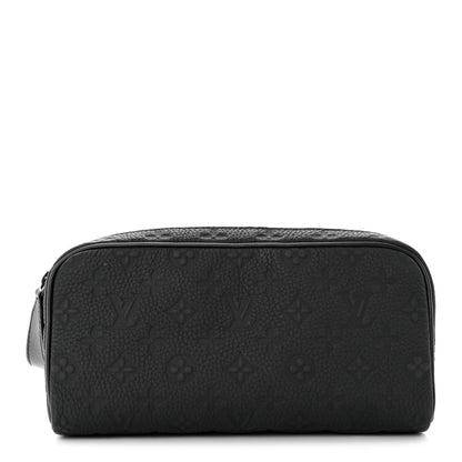 Louis Vuitton Taurillon Dopp Kit Black 1 of 7