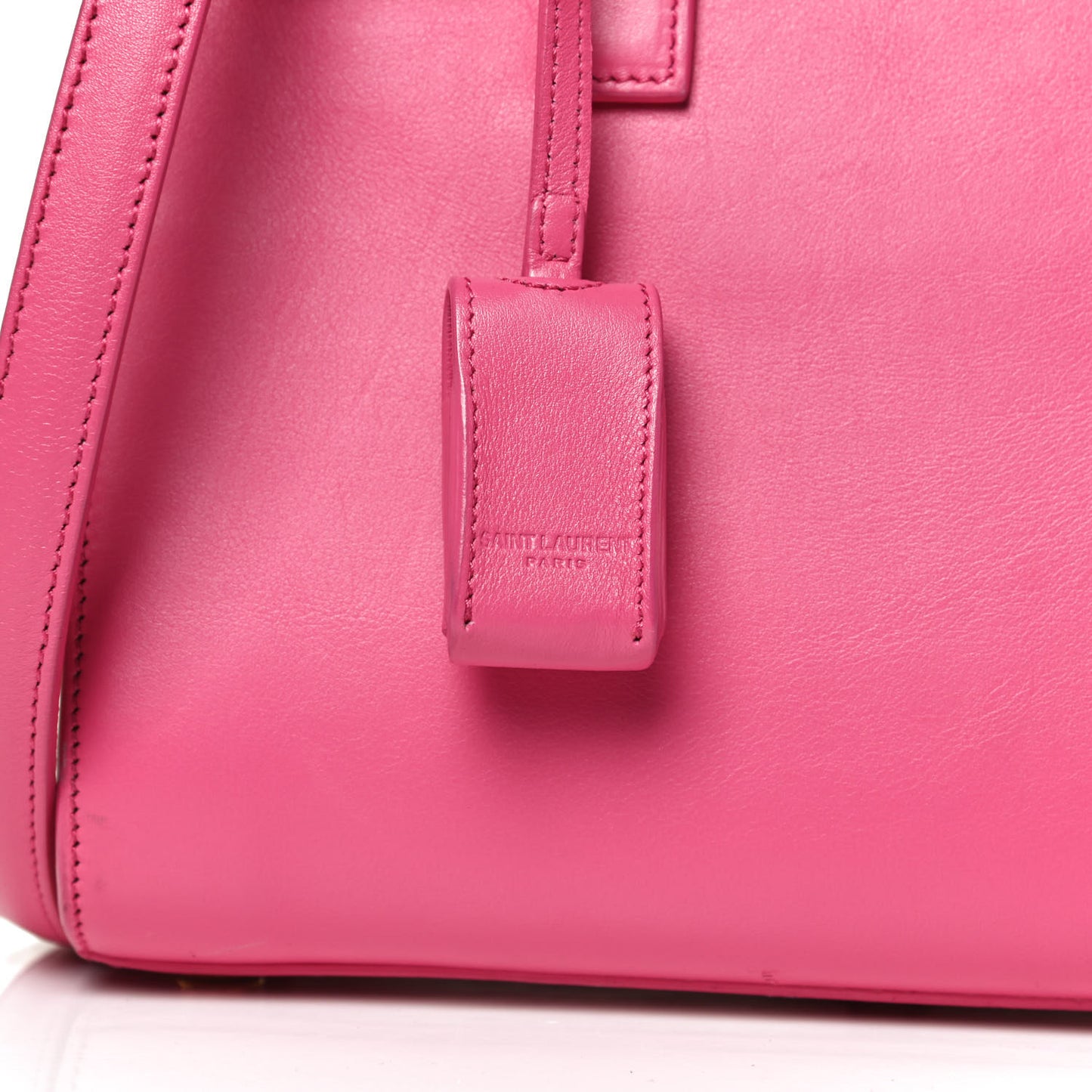 Calfskin Nano Sac De Jour Lipstick Fuchsia