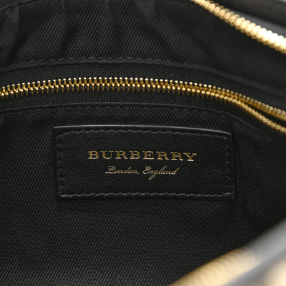 Burberry Horseferry Check Small Chichester Crossbody Clutch Bag Black 6 of 11