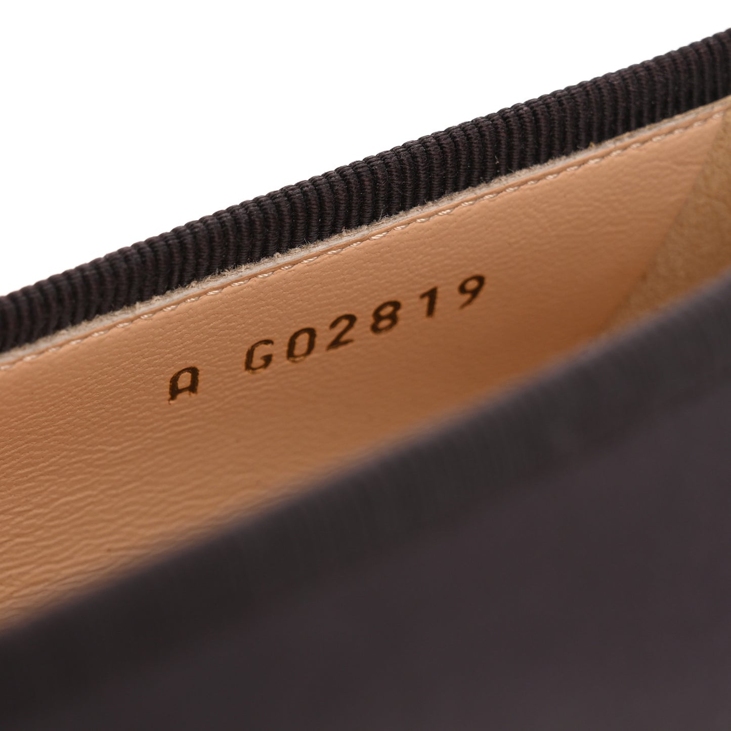 Lambskin Cap Toe Ballerina Flats 37 Purple