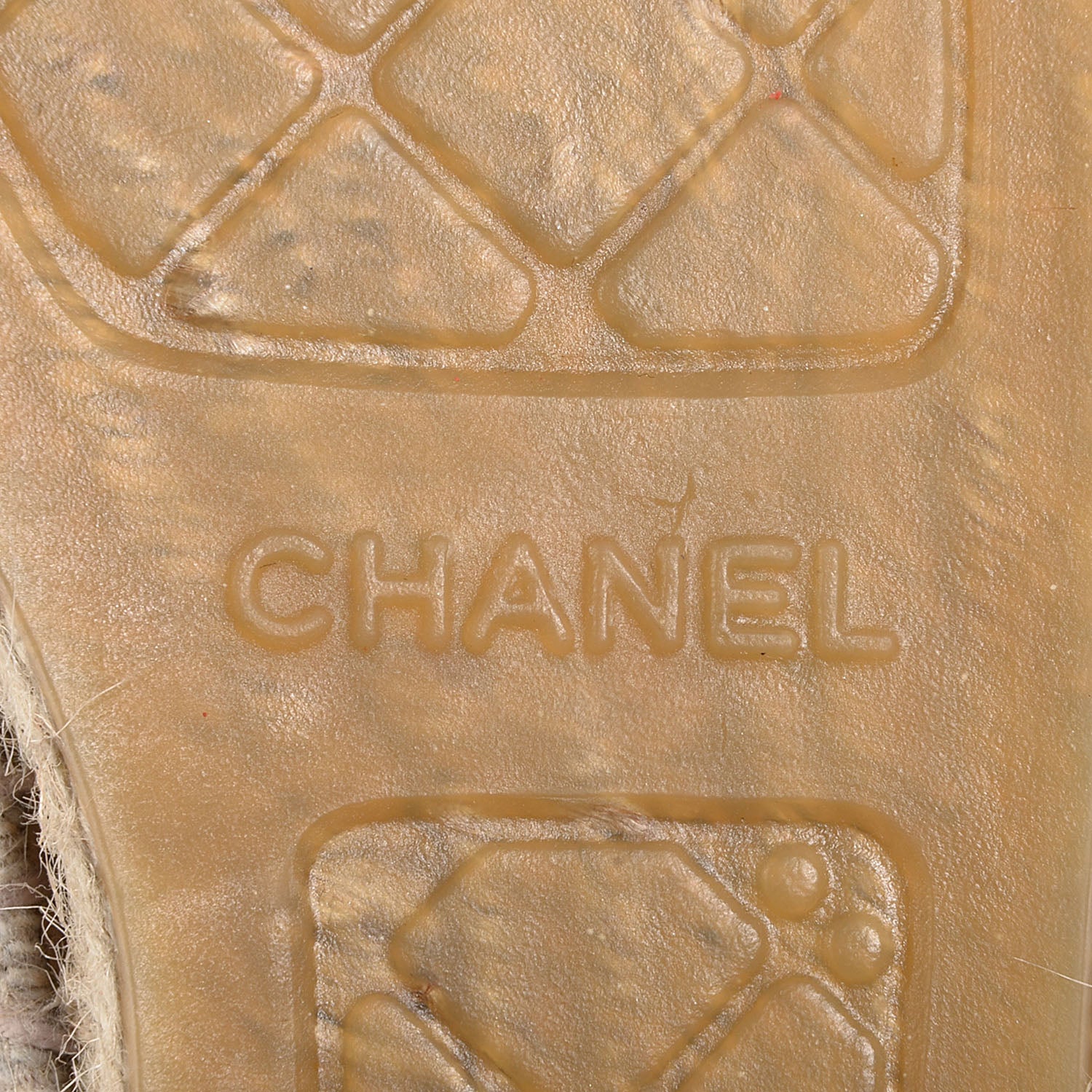 Chanel Canvas Striped Espadrilles 37 7 of 10