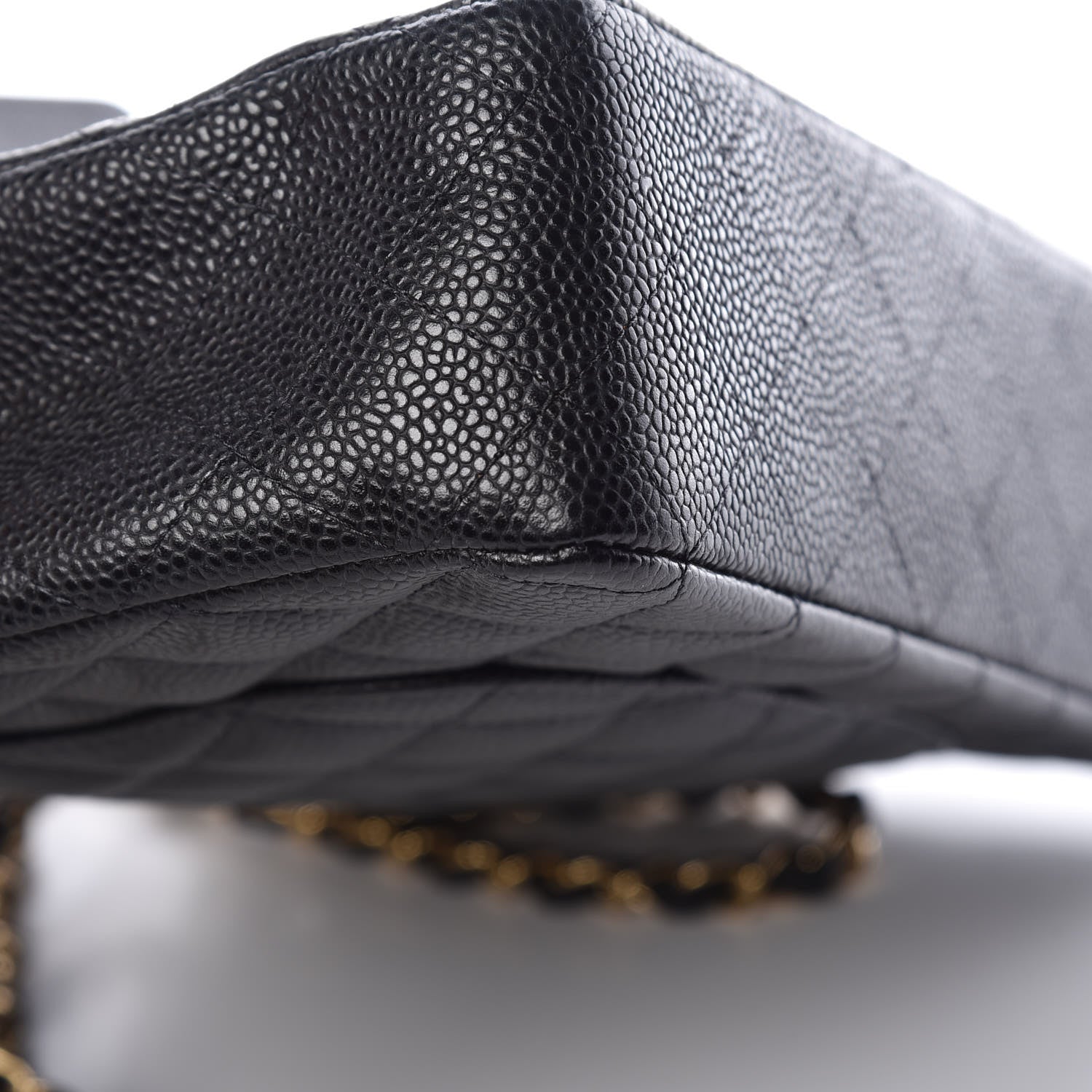 Chanel Caviar Quilted Medium Double Flap Black 20 of 22