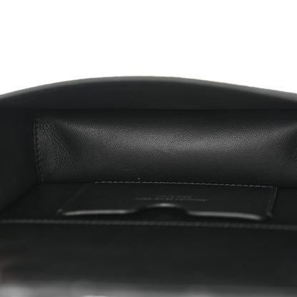 Alexander McQueen Calfskin Studded Knuckle Satchel Black Silver 5 of 13