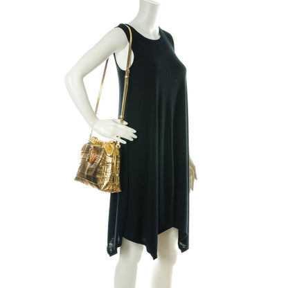 Burberry Alligator Little Crush Metallic Gold 2 of 10