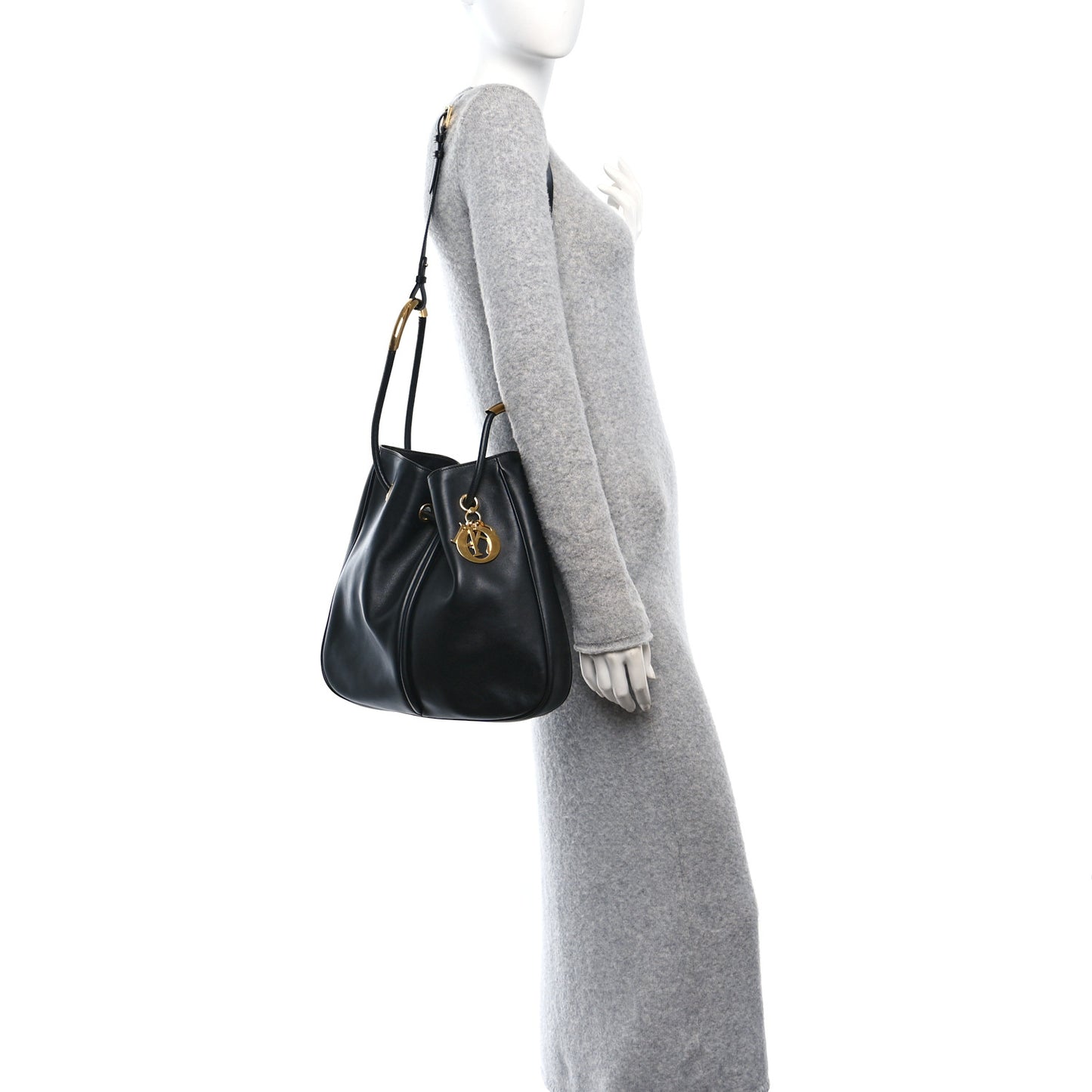 Calfskin Large Nolita Black