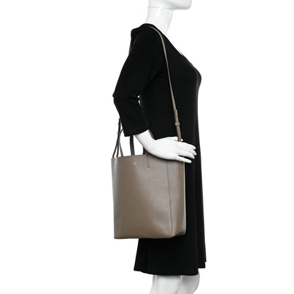 Celine Grained Calfskin Small Vertical Cabas Beige 2 of 10