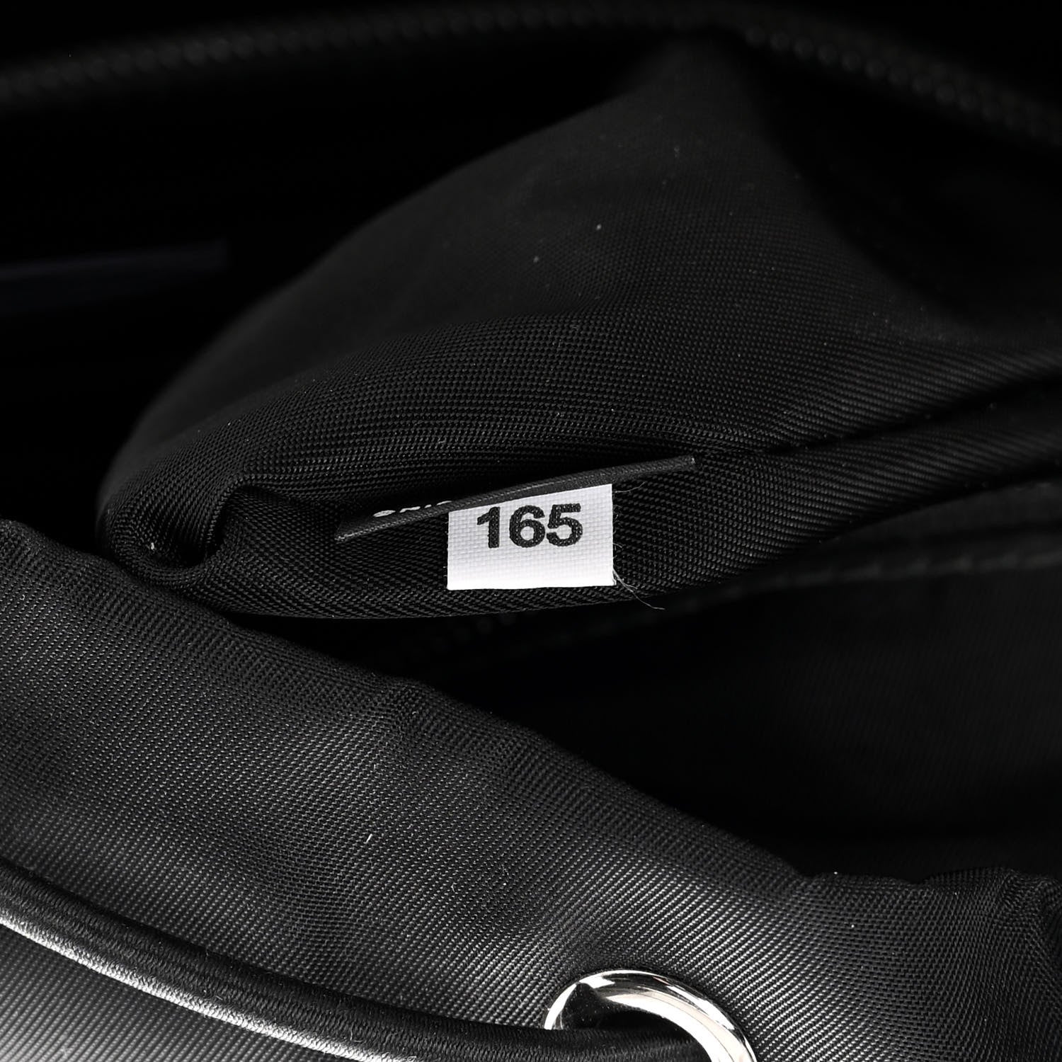 Prada Tessuto Nylon Montagna Double Buckle Backpack Black 8 of 12