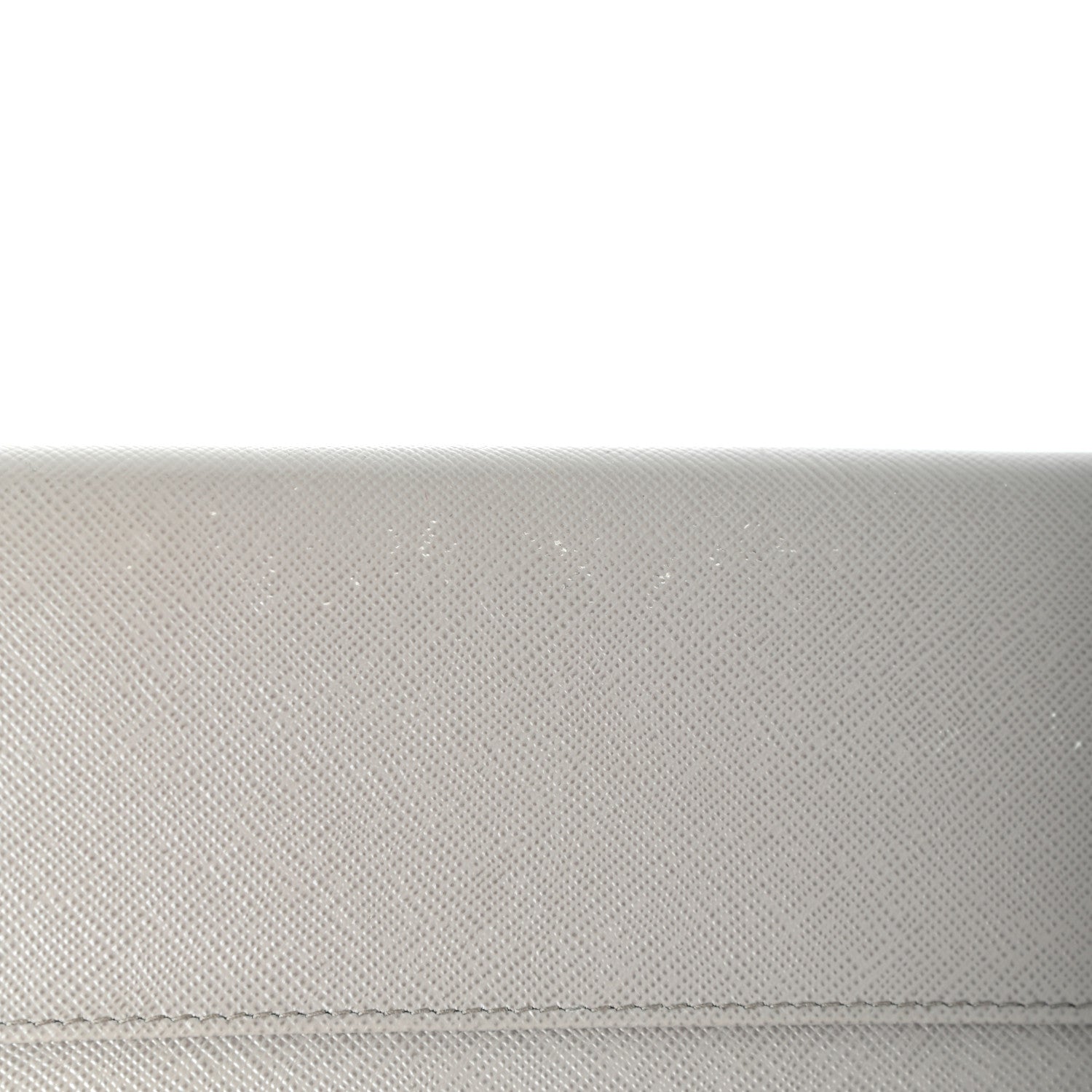 Prada Saffiano Metal Continental Flap Wallet Argilla 11 of 11