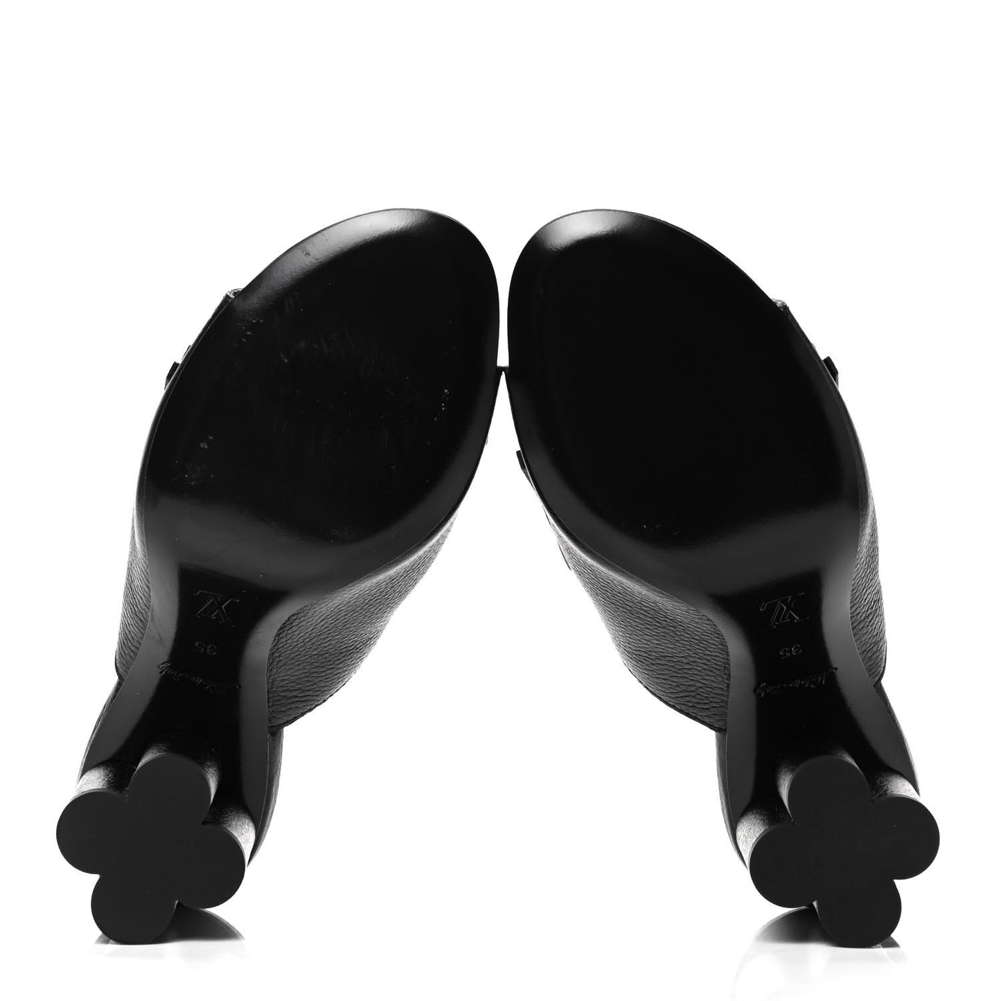 Calfskin Indiana Mule 35 Black