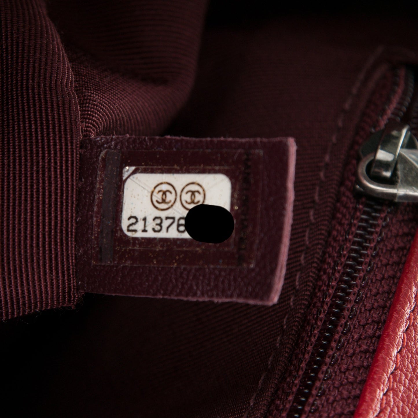 Patent Goatskin Quilted New Medium Boy Flap Red