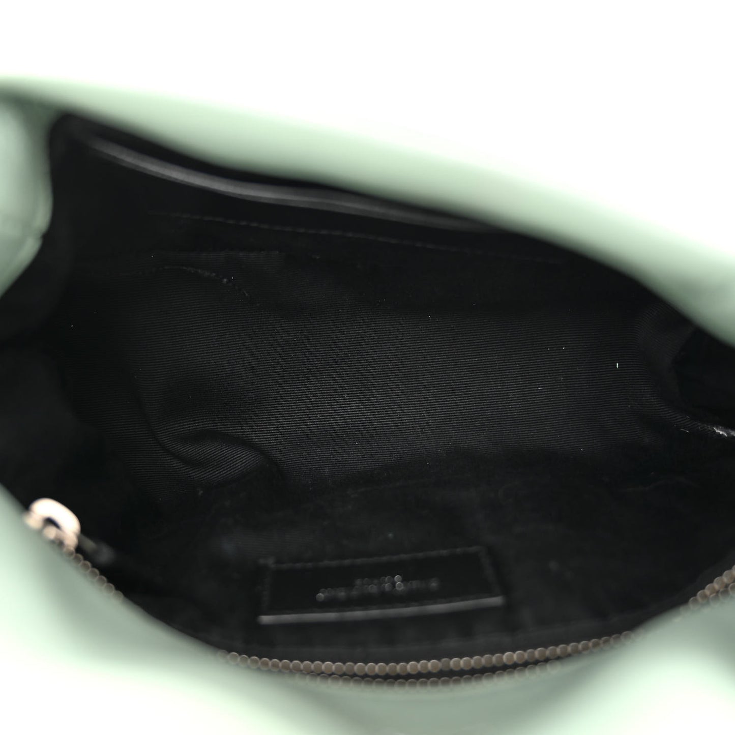 Lambskin Quilted Toy Loulou Puffer Monogram Chain Satchel Mint