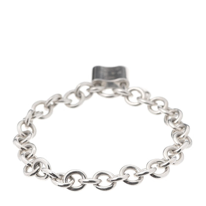 Tiffany Sterling Silver 1837 Lock Charm Bracelet 3 of 7
