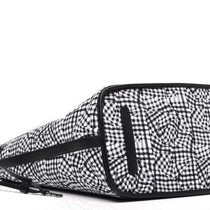 MCM Visetos Large Liz Reversible Shopper Tote Black 14 of 16