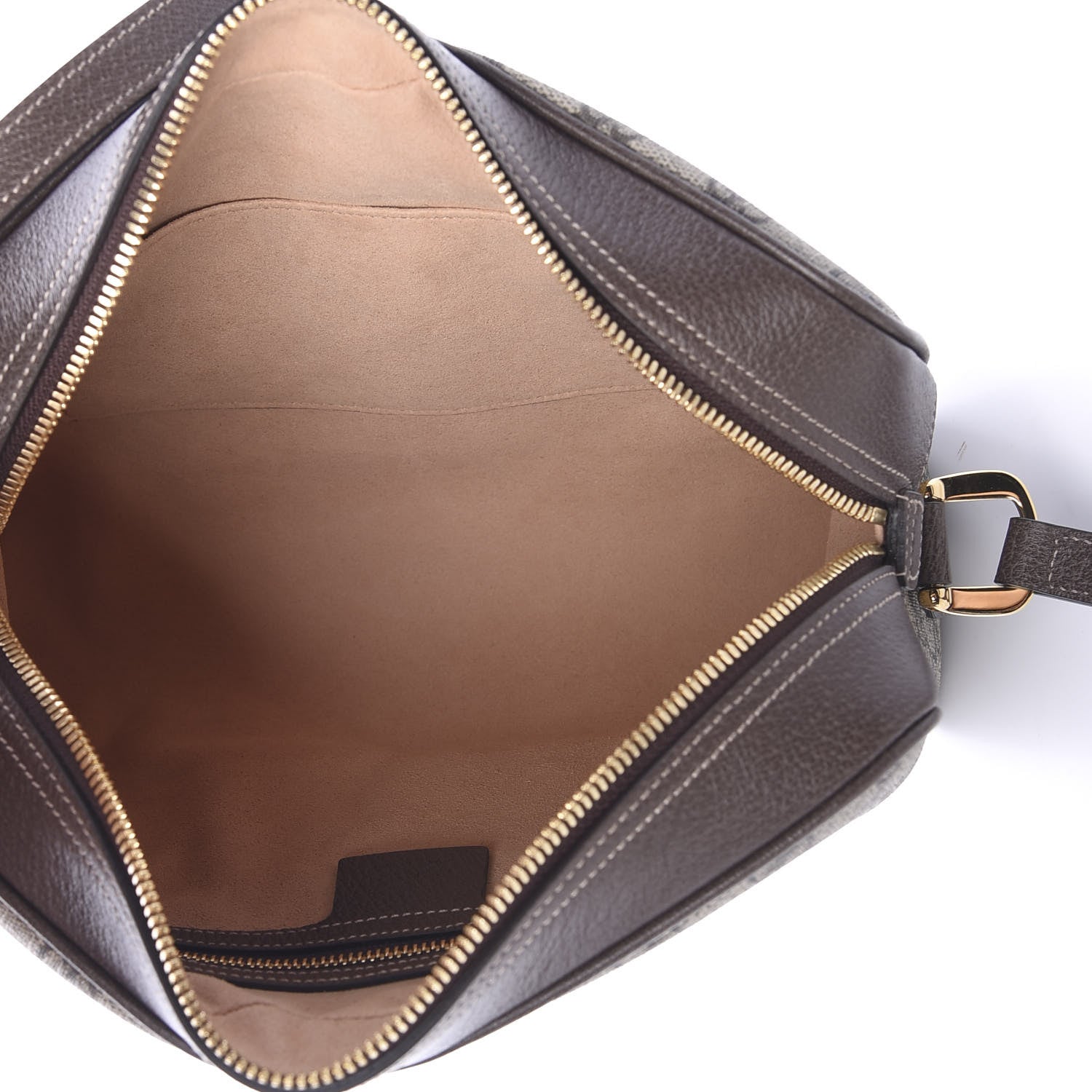 Gucci GG Supreme Monogram Web Small Ophidia Shoulder Bag Brown 4 of 9