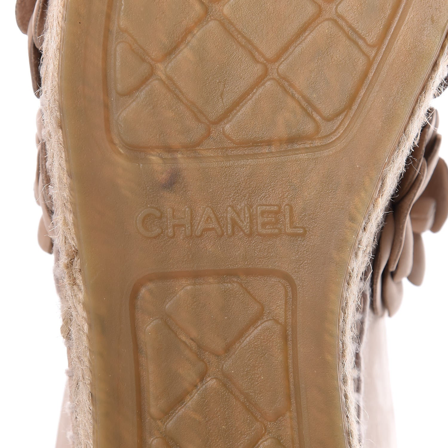 Chanel Suede Camellia CC Espadrilles 39 Pink 7 of 10