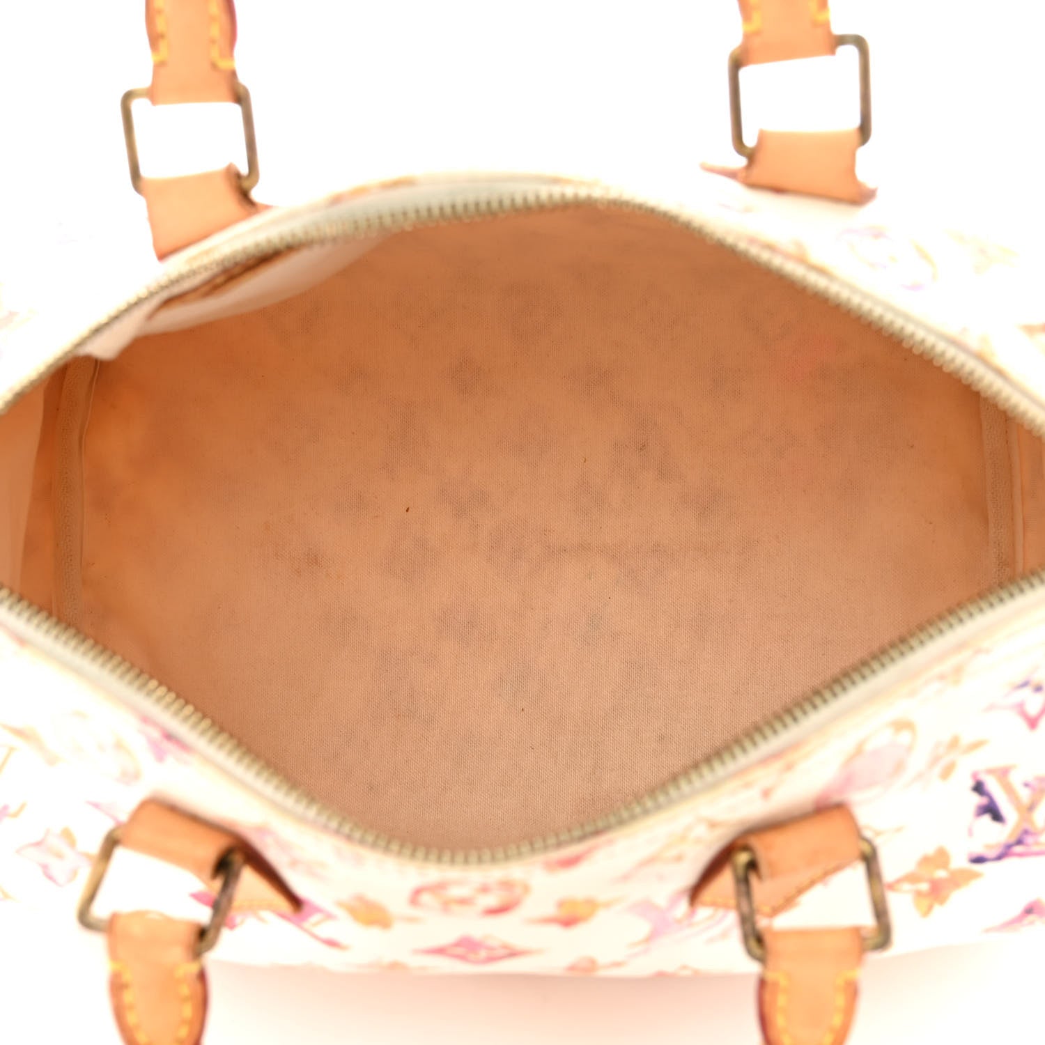 Louis Vuitton Watercolor Aquarelle Speedy 30 White 5 of 12