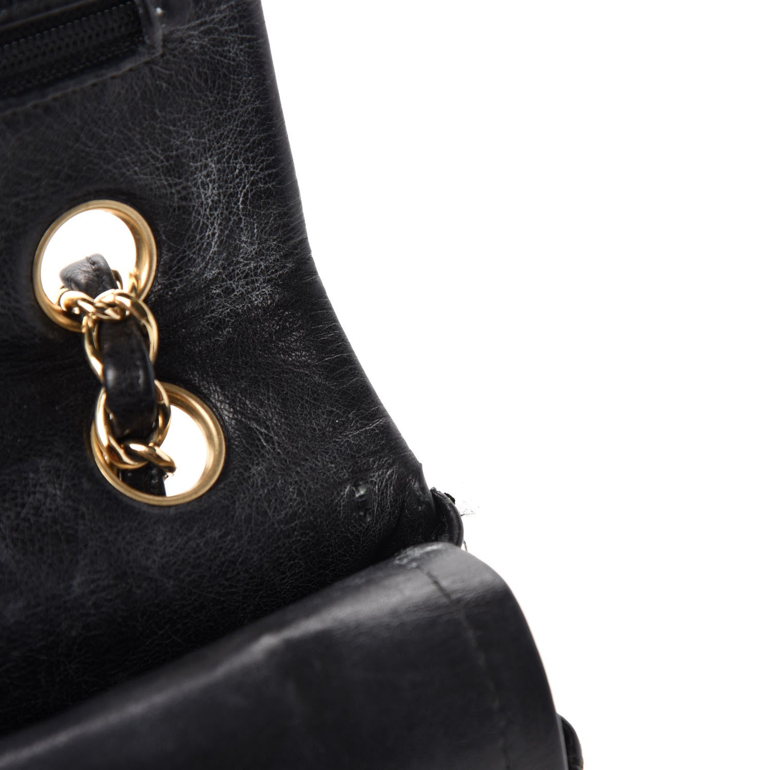 Chanel Calfskin CC Punk 2.55 Reissue 224 Flap Black 8 of 15