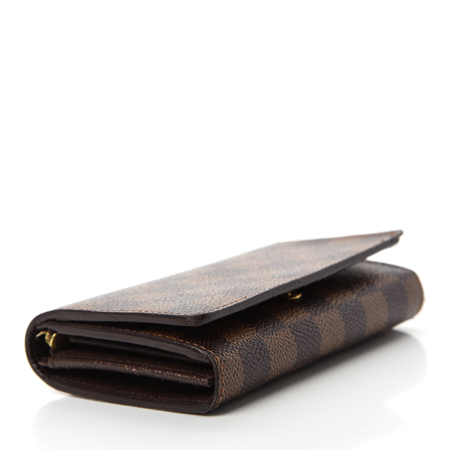 Louis Vuitton Damier Ebene Porte-Monnaie Billets Tresor Wallet 4 of 12