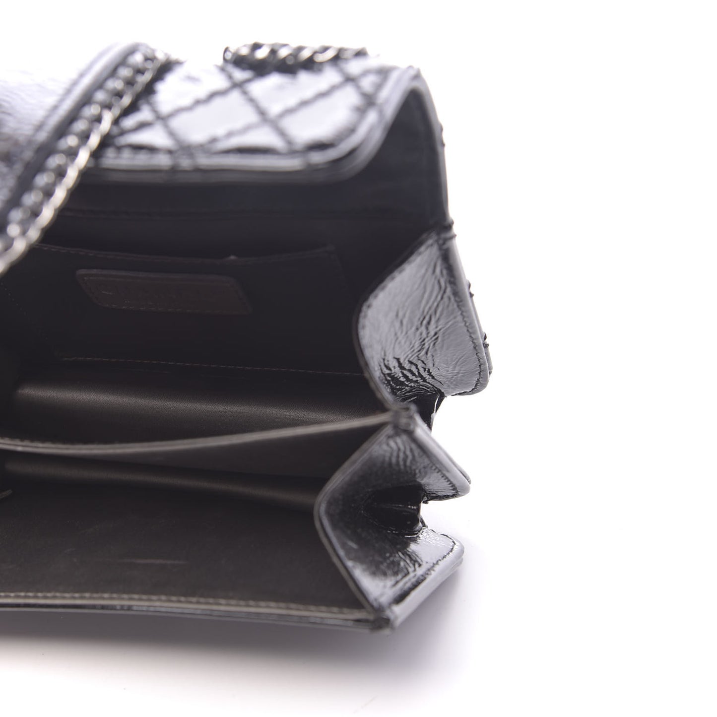 Patent Mini Madison Flap Black