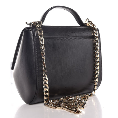 Givenchy Textured Calfskin Mini Pandora Box Chain Crossbody Bag Black 3 of 7