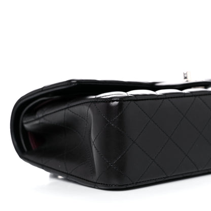 Chanel Lambskin Quilted Medium Double Flap Black 7 of 16