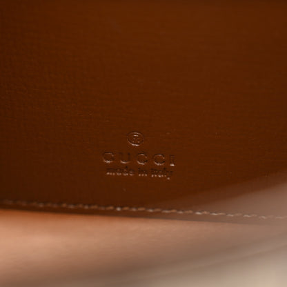 Gucci GG Supreme Monogram Azalea Calfskin Web Mini Jackie 1961 Hobo Beige Ebony Brown Sugar 6 of 9