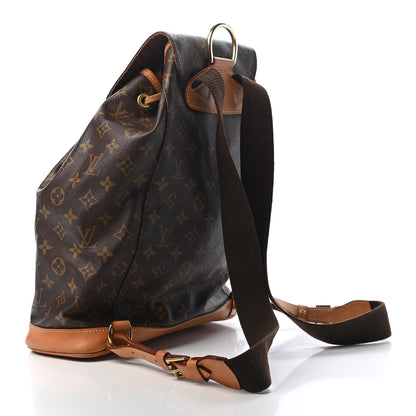 Louis Vuitton Monogram Montsouris GM Backpack 3 of 9