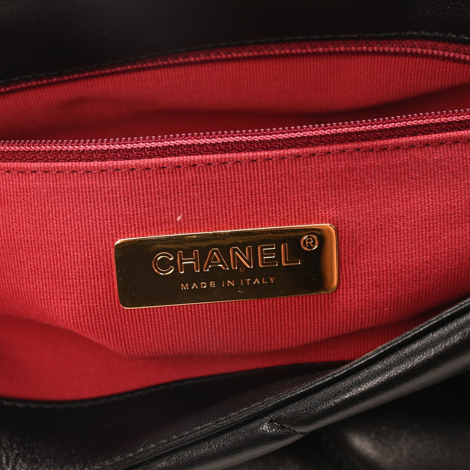 Chanel Lambskin Quilted Medium Chanel 19 Flap Black 6 of 11