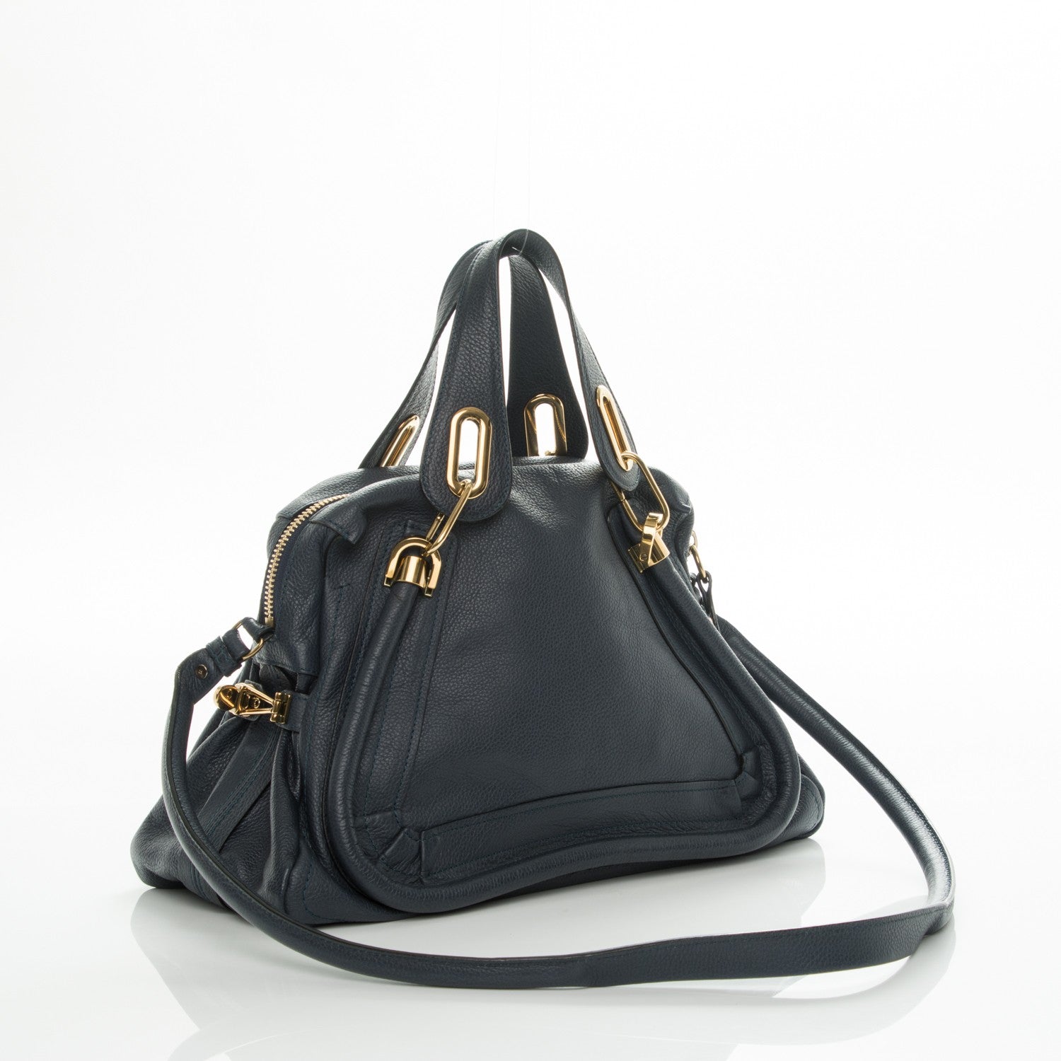 Chloe Calfskin Medium Paraty Navy 3 of 11
