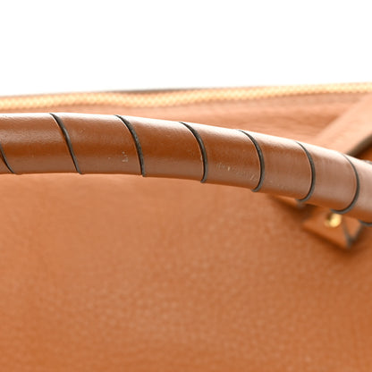 Chloe Calfskin Medium Marcie Satchel Tan 19 of 19