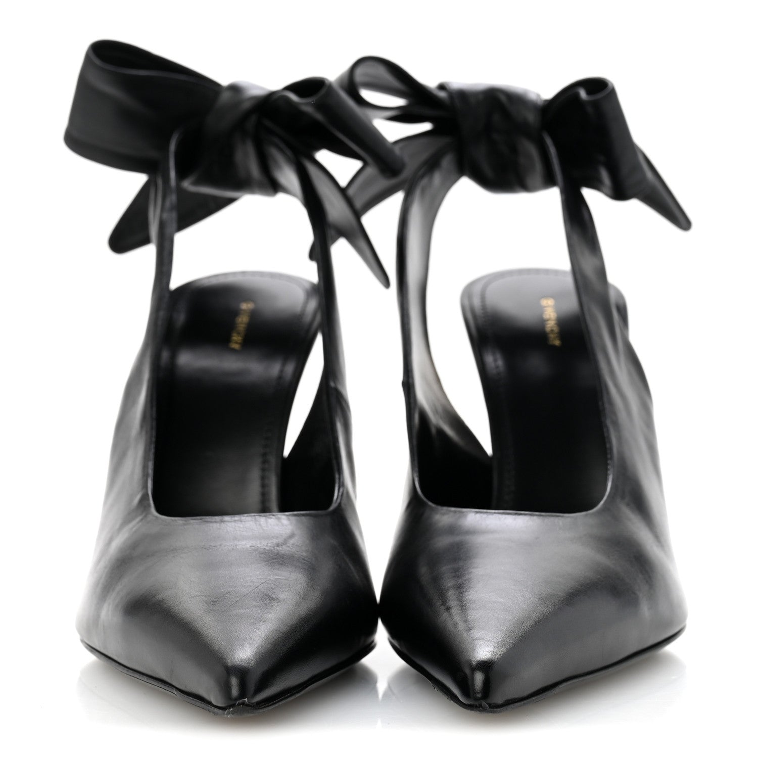 Givenchy Calfskin Beauw Slingback Pumps  36.5 Black 3 of 9