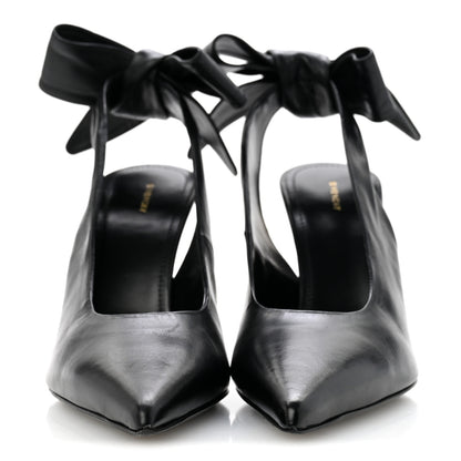 Givenchy Calfskin Beauw Slingback Pumps  36.5 Black 3 of 9