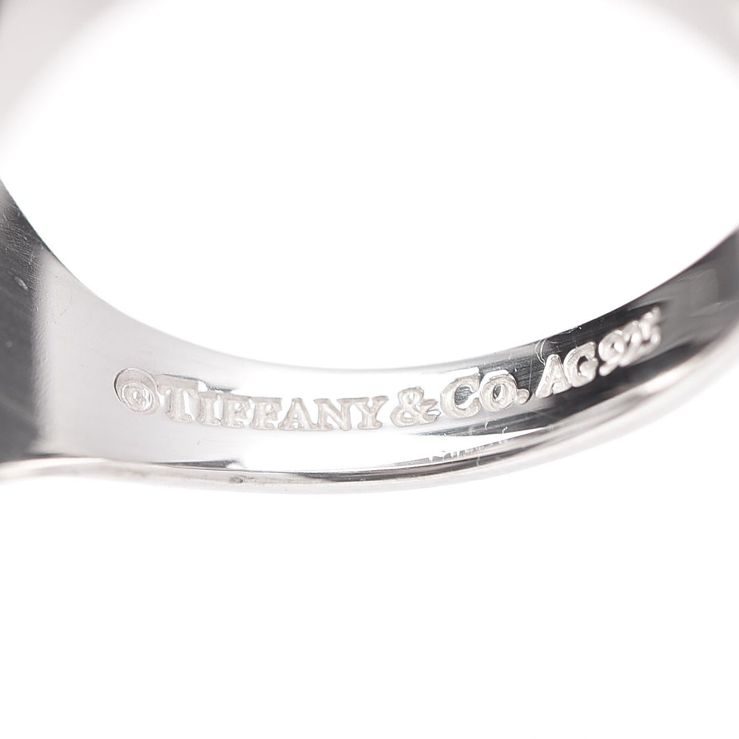 Sterling Silver Diamond Return To Heart Ring 53 6.25