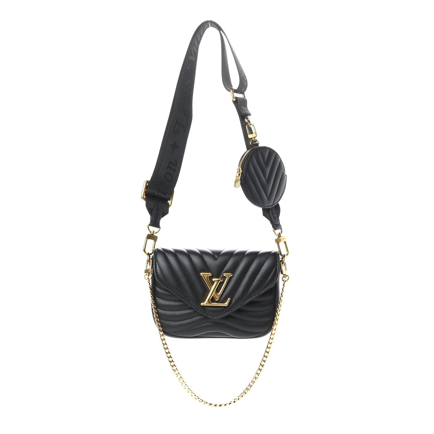 Calfskin New Wave Multi Pochette Black