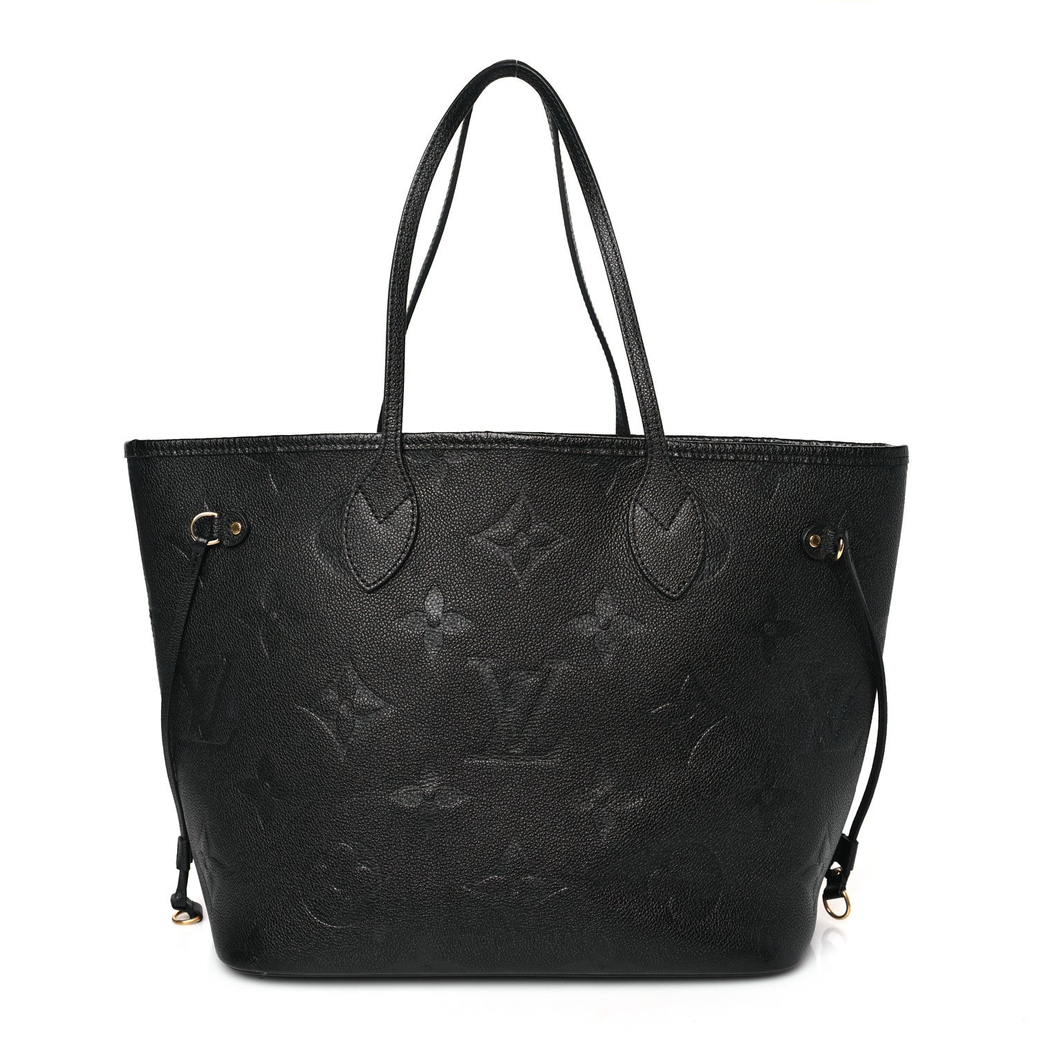 Louis Vuitton Empreinte Monogram Giant Neverfull MM Black 1 of 8