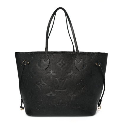 Louis Vuitton Empreinte Monogram Giant Neverfull MM Black 1 of 8