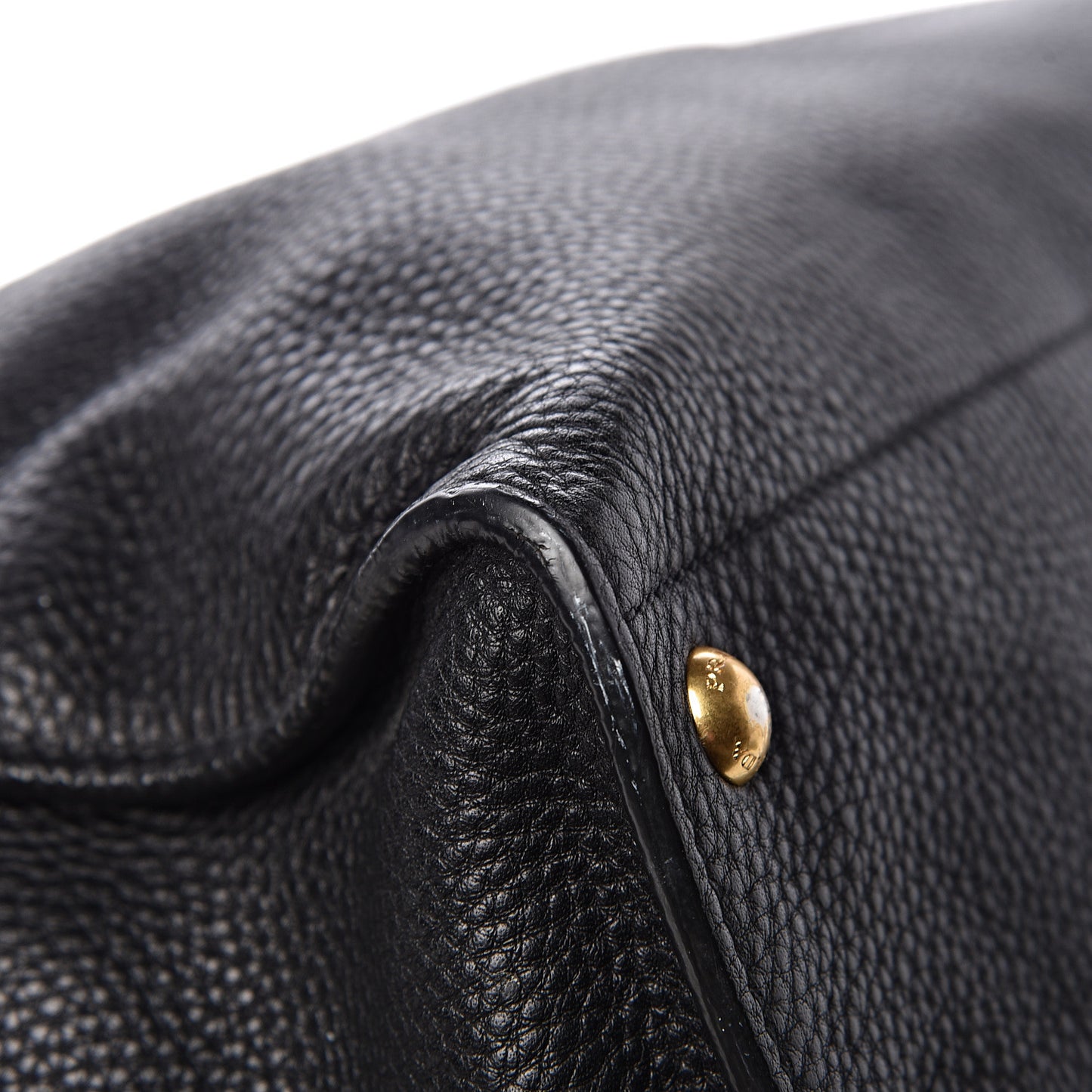 Vitello Daino Tote Black