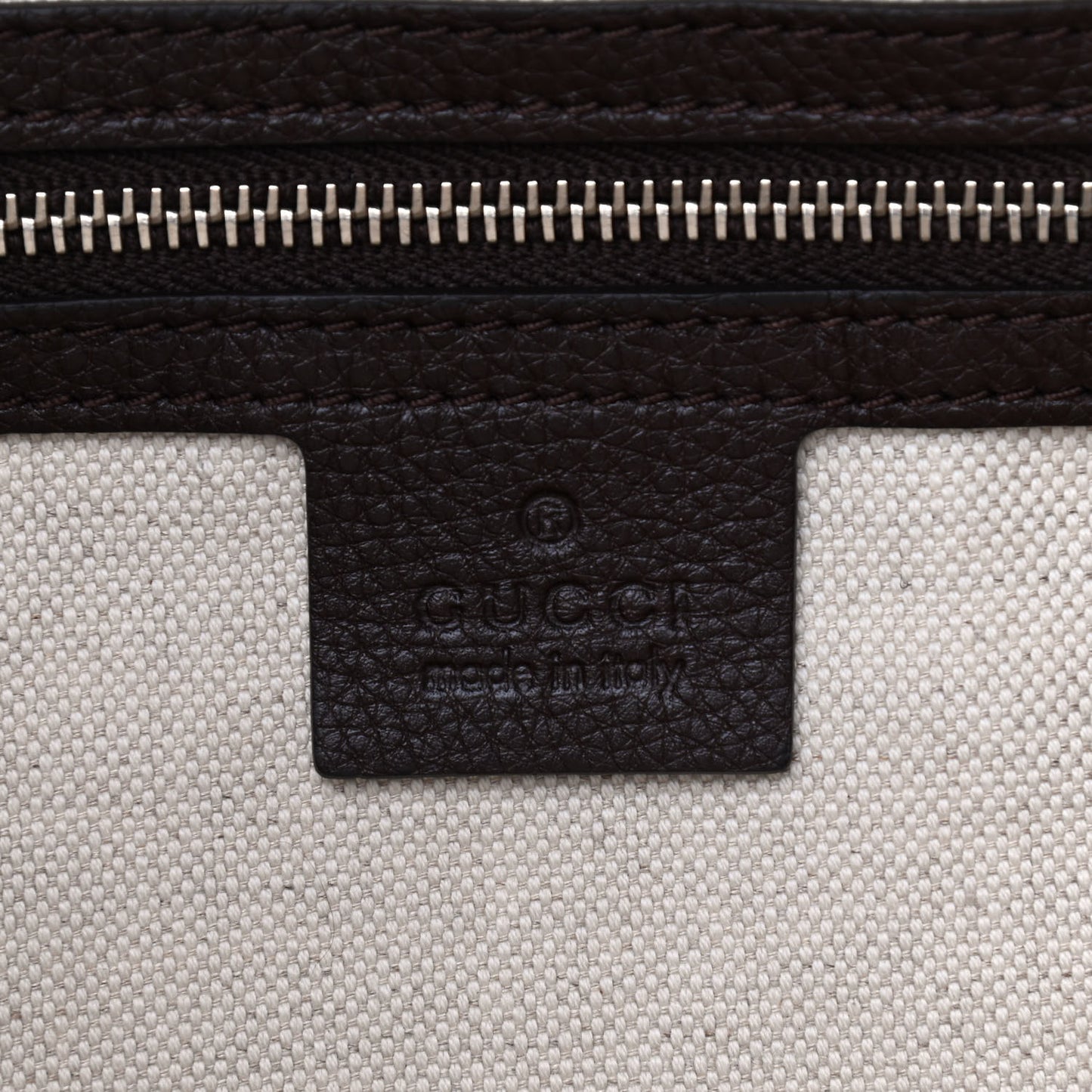 Monogram Medium Techno Horsebit Hobo Brown
