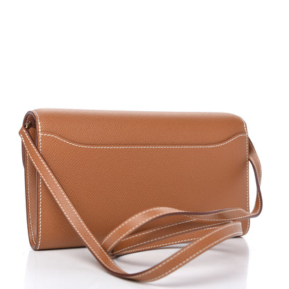 Hermes Epsom Constance Long Wallet To Go Gold 3 of 10