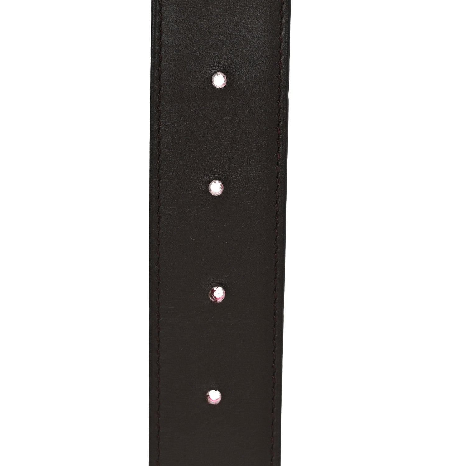 Hermes Box Togo 24mm Belt Strap 85 34 Tosca Ebene 4 of 7