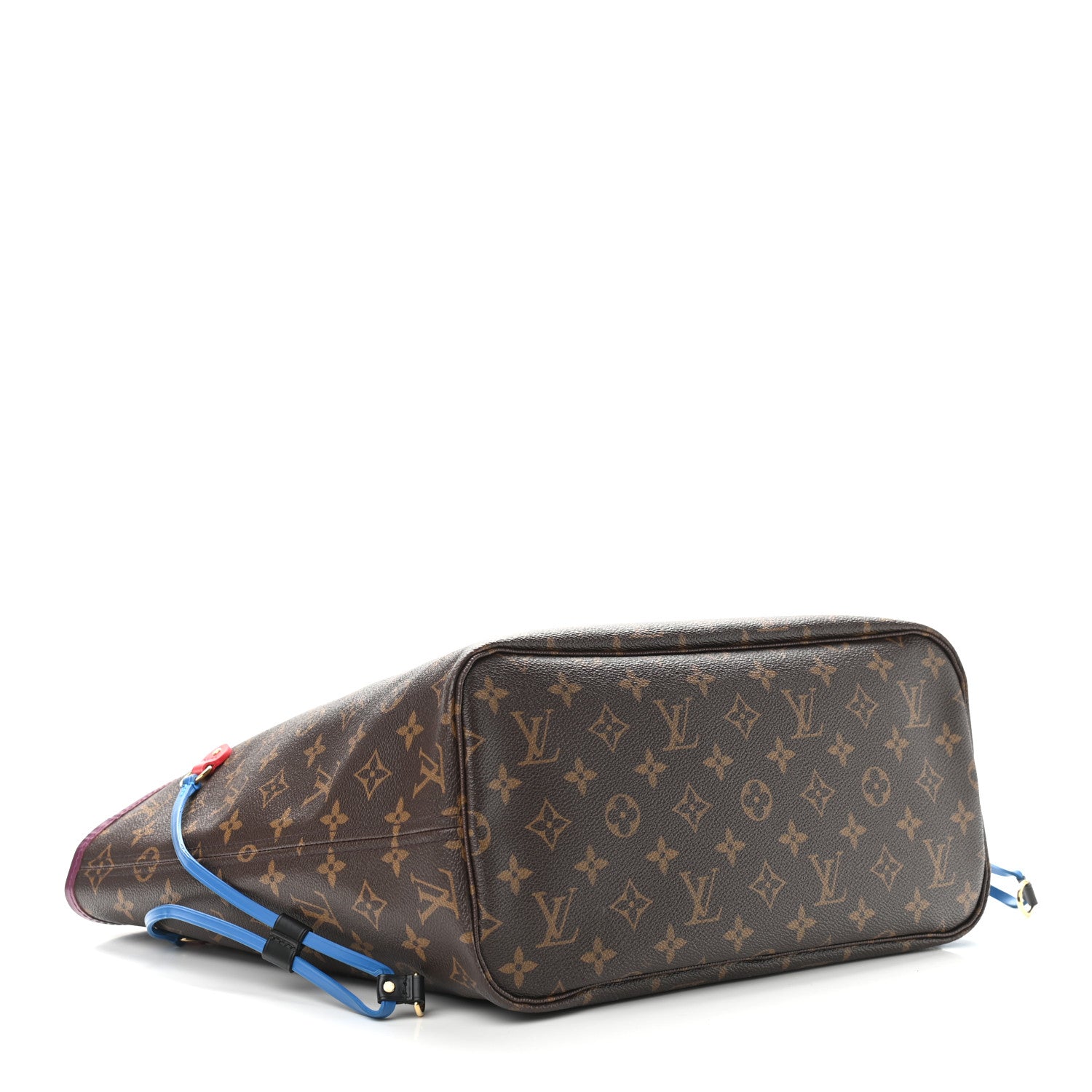 Louis Vuitton Monogram Totem Neverfull MM Magenta 4 of 10