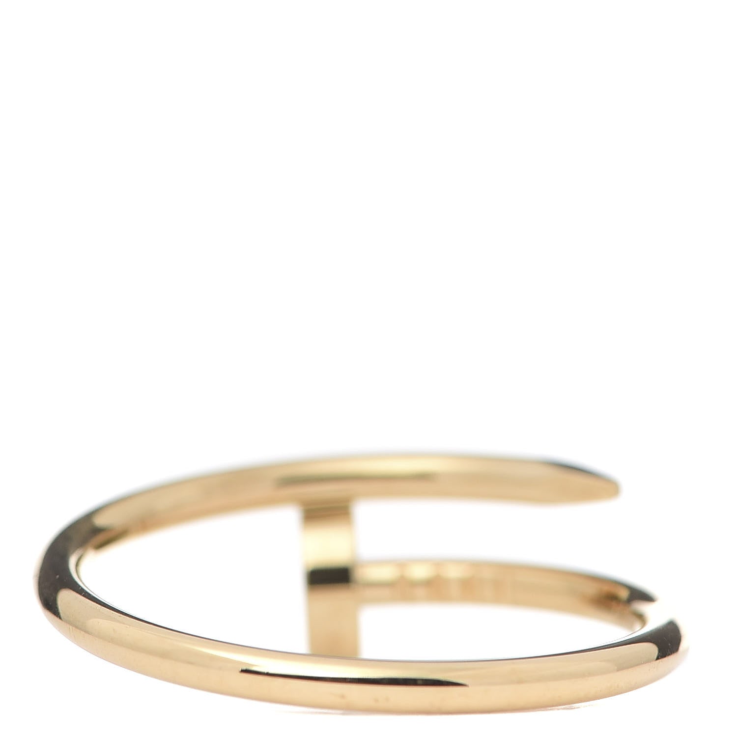 Cartier 18K Yellow Gold Small Juste Un Clou Ring 57 8 1 of 7