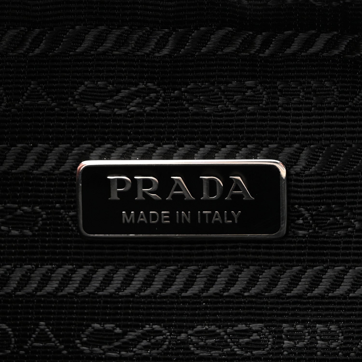 Prada Grace Lux Triangle Logo Embossed Triangle Wristlet Pouch White 5 of 8