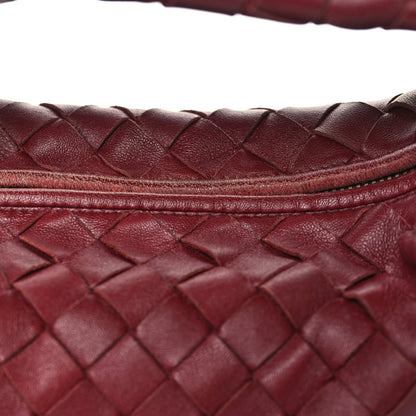 Bottega Veneta Nappa Intrecciato Mini Jodie Burgundy 10 of 10