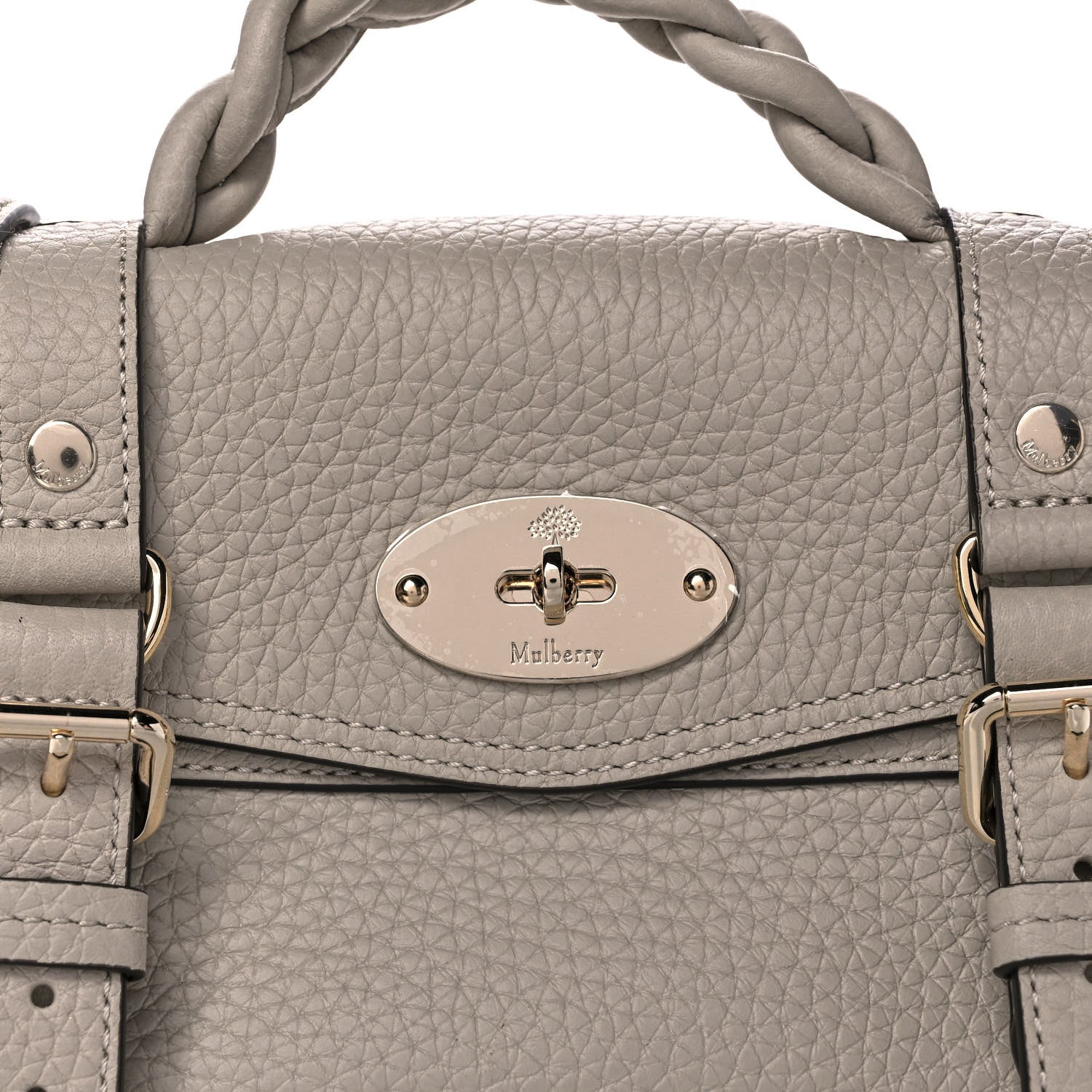Mulberry Heavy Grain Mini Alexa Chalk 8 of 11