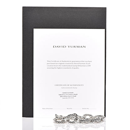 David Yurman Sterling Silver 12mm Large Oval Link Bracelet 5 of 5