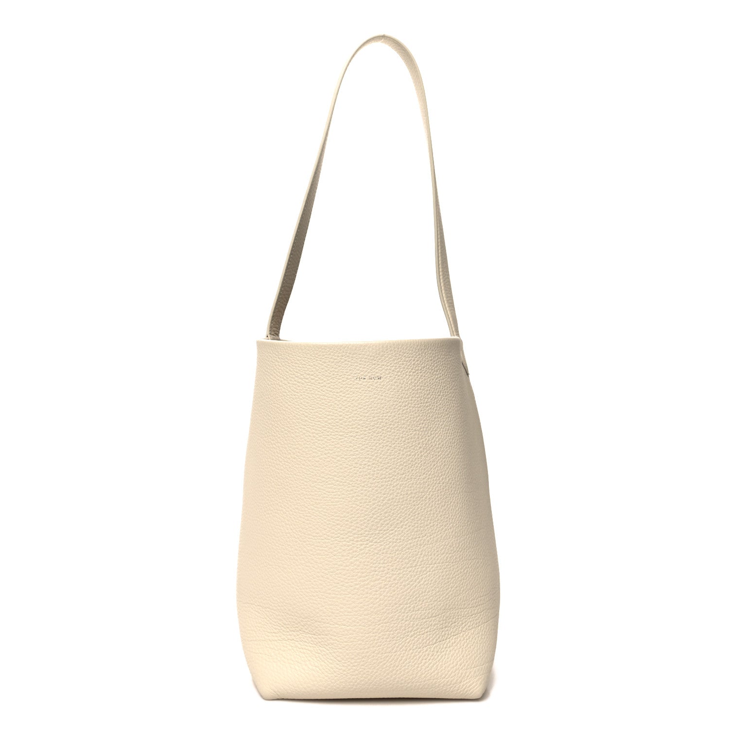 The Row Grained Calfskin Medium N/S Park Tote Ivory 1 of 11