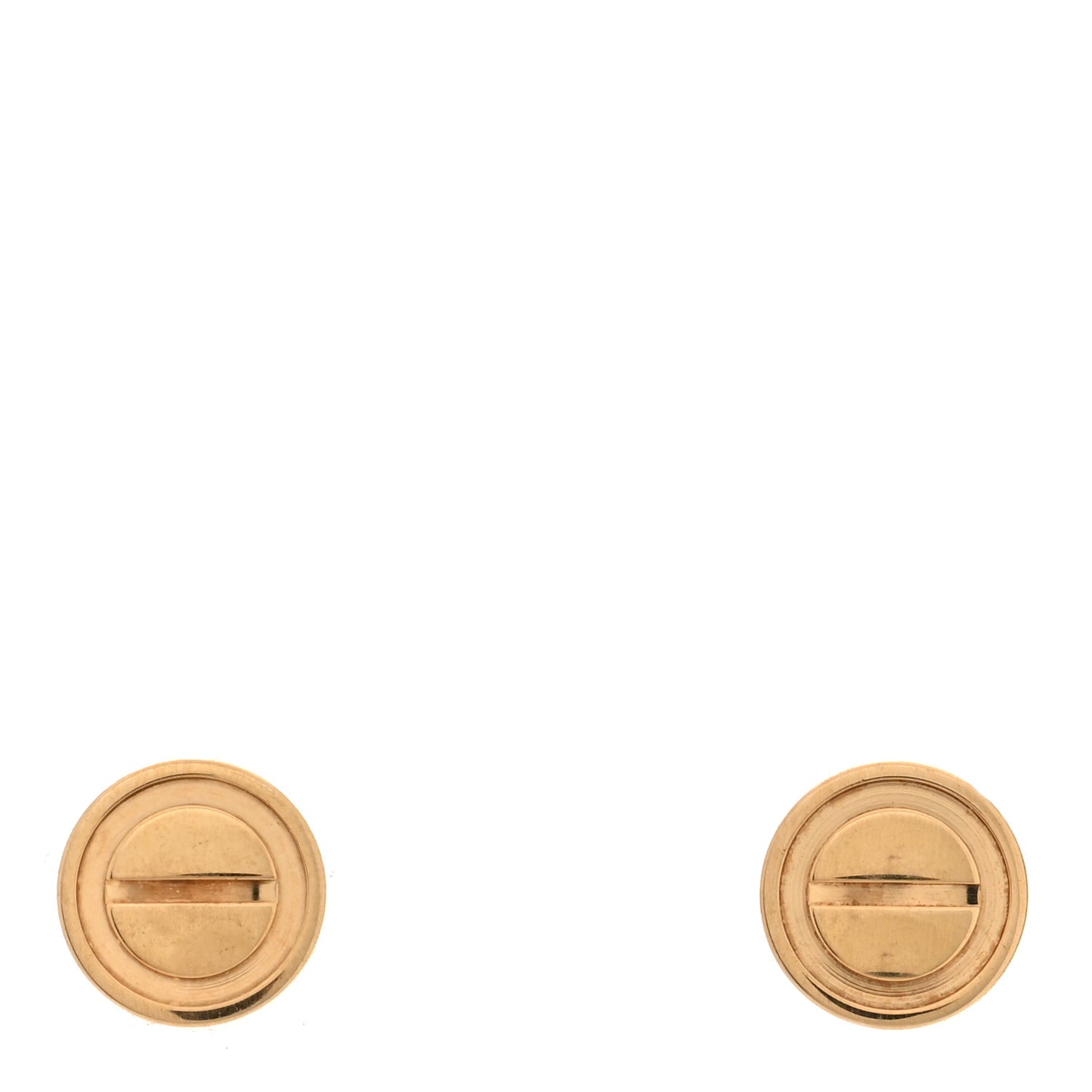 18K Yellow Gold LOVE Earrings