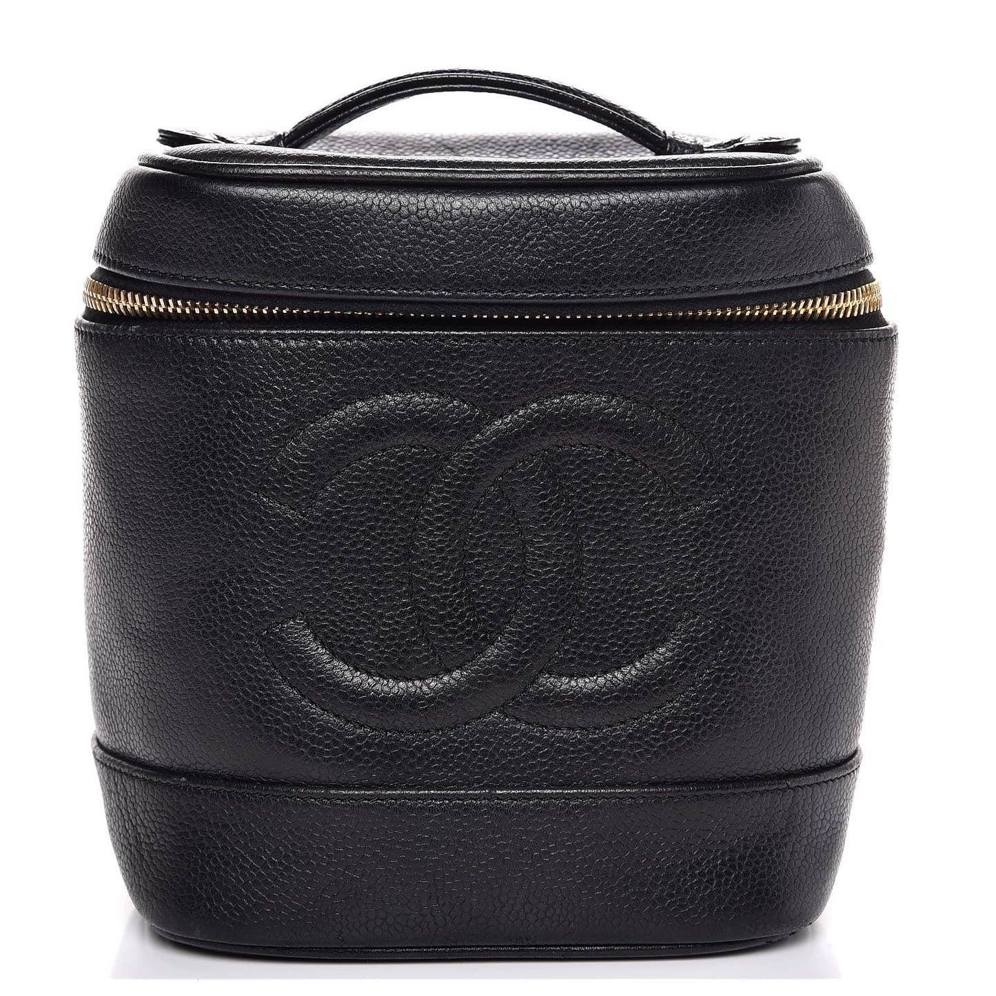 Caviar Cosmetic Vanity Bag Black