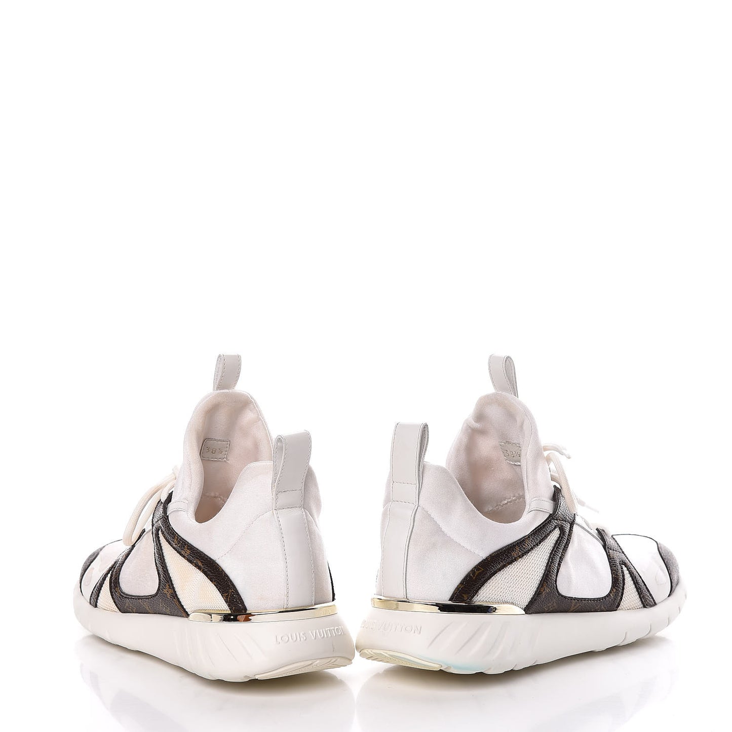Technical Nylon Monogram Rubber Aftergame Sneakers 38.5